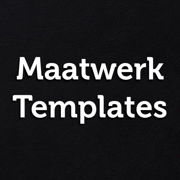 Maatwerk templates